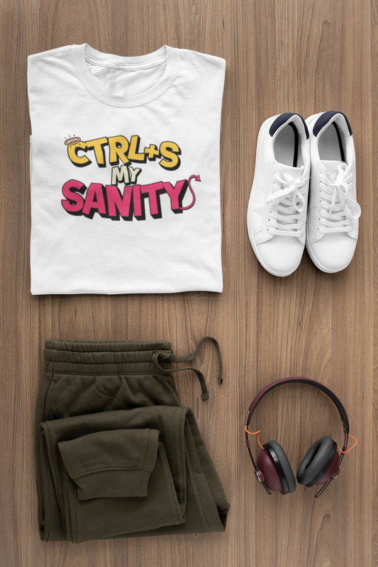 CTRL+S Save My Sanity Cartoon Style